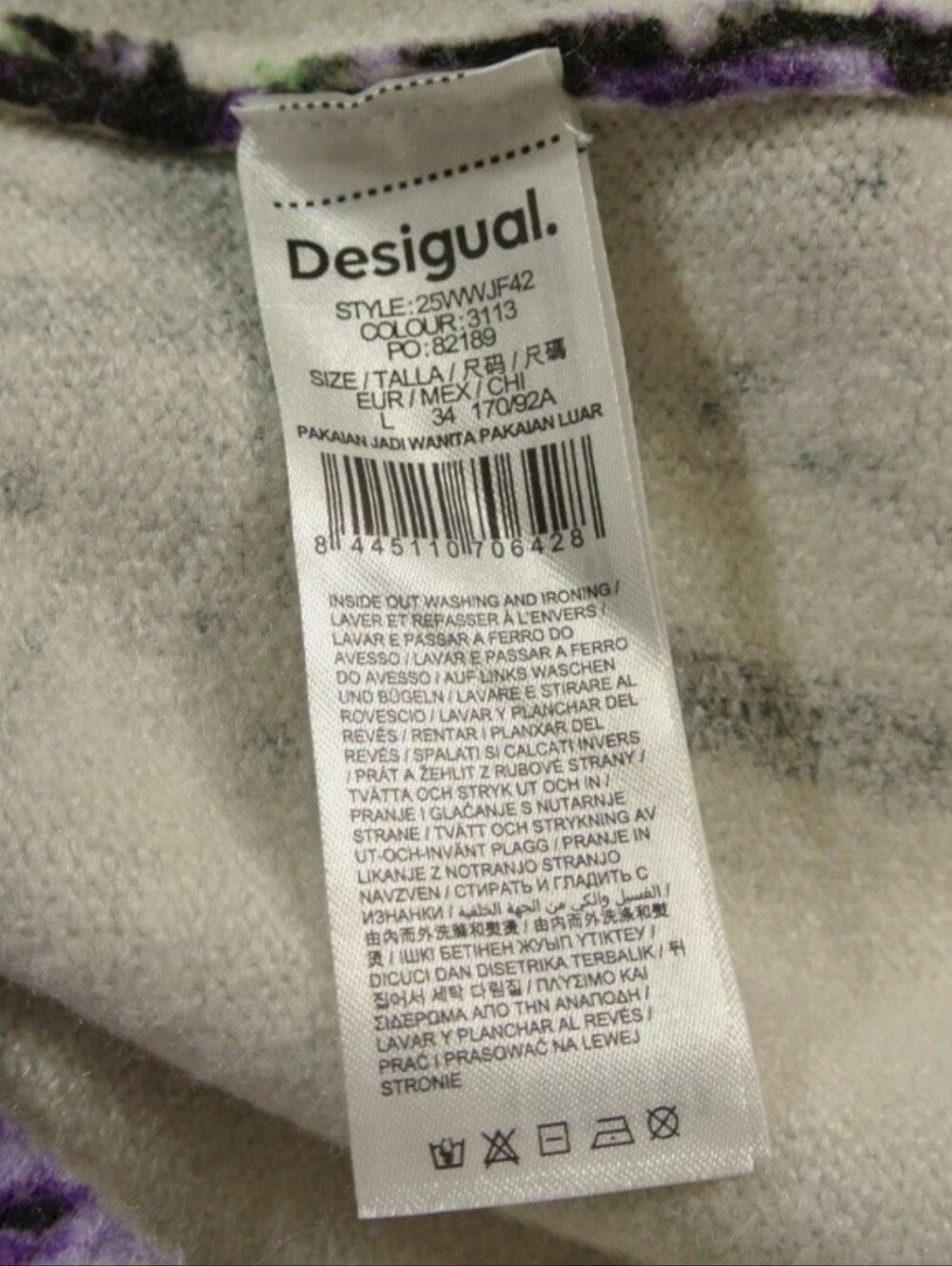 Desigual Floral Crewneck Sweater - Picture 9 of 9